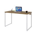 Ver imagem 4 de Escrivaninha Mesa Escritório Office Estilo Industrial 120Cm Kuadra