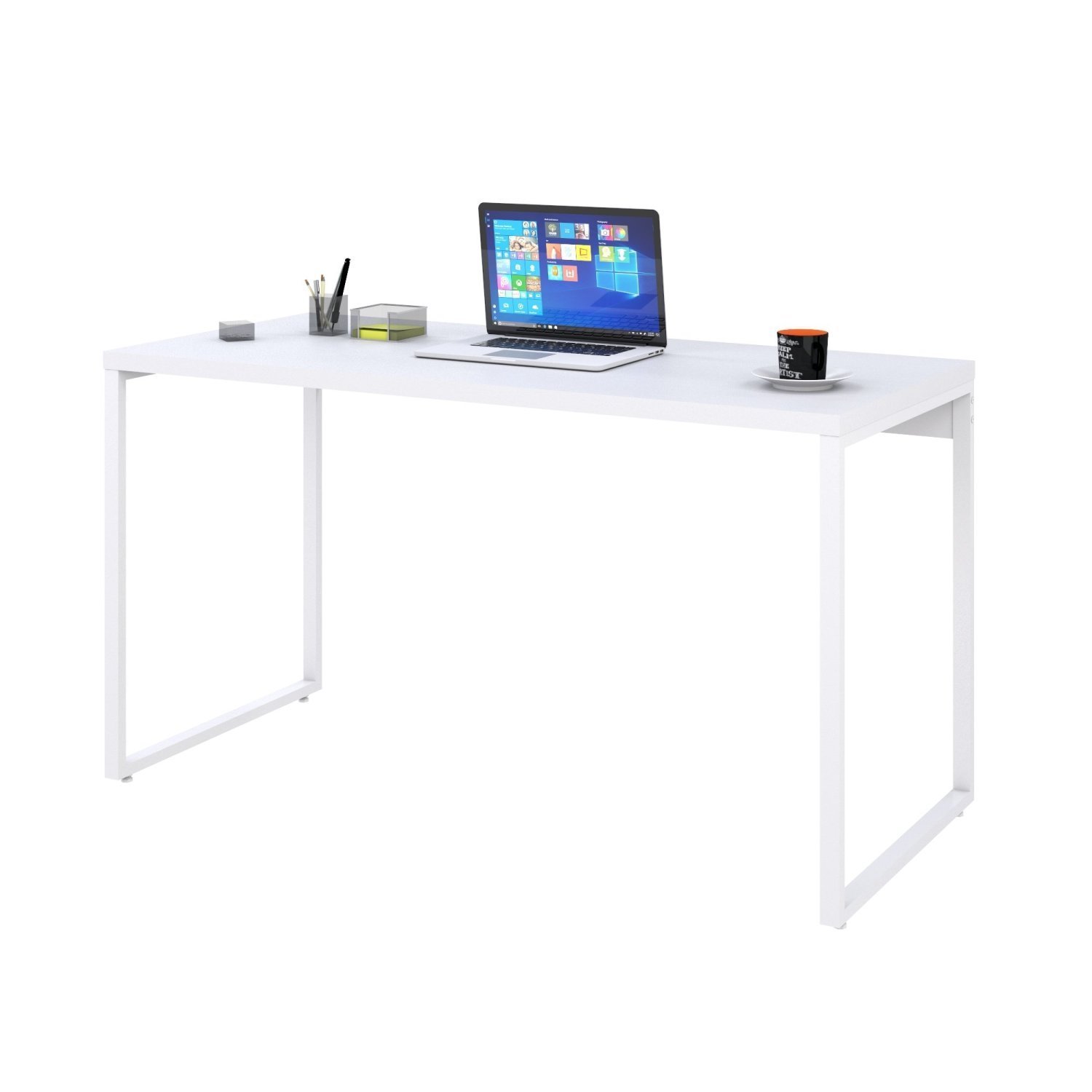 Mesa para Escritório Office Estilo Industrial 135cm Kuadra - 4