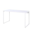 Ver imagem 2 de Escrivaninha Mesa Escritório Office Estilo Kuadra 135cm Industrial Branco Chess