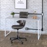 Escrivaninha Mesa Escritório Office Estilo Industrial 135cm Kuadra - 1