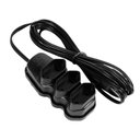 Ver imagem 5 de Extensão Elétrica 3 Tomadas Pl 2x0,75 3m Preta