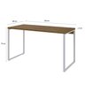 Escrivaninha Mesa Escritório Office Estilo Industrial 135cm Kuadra - 3