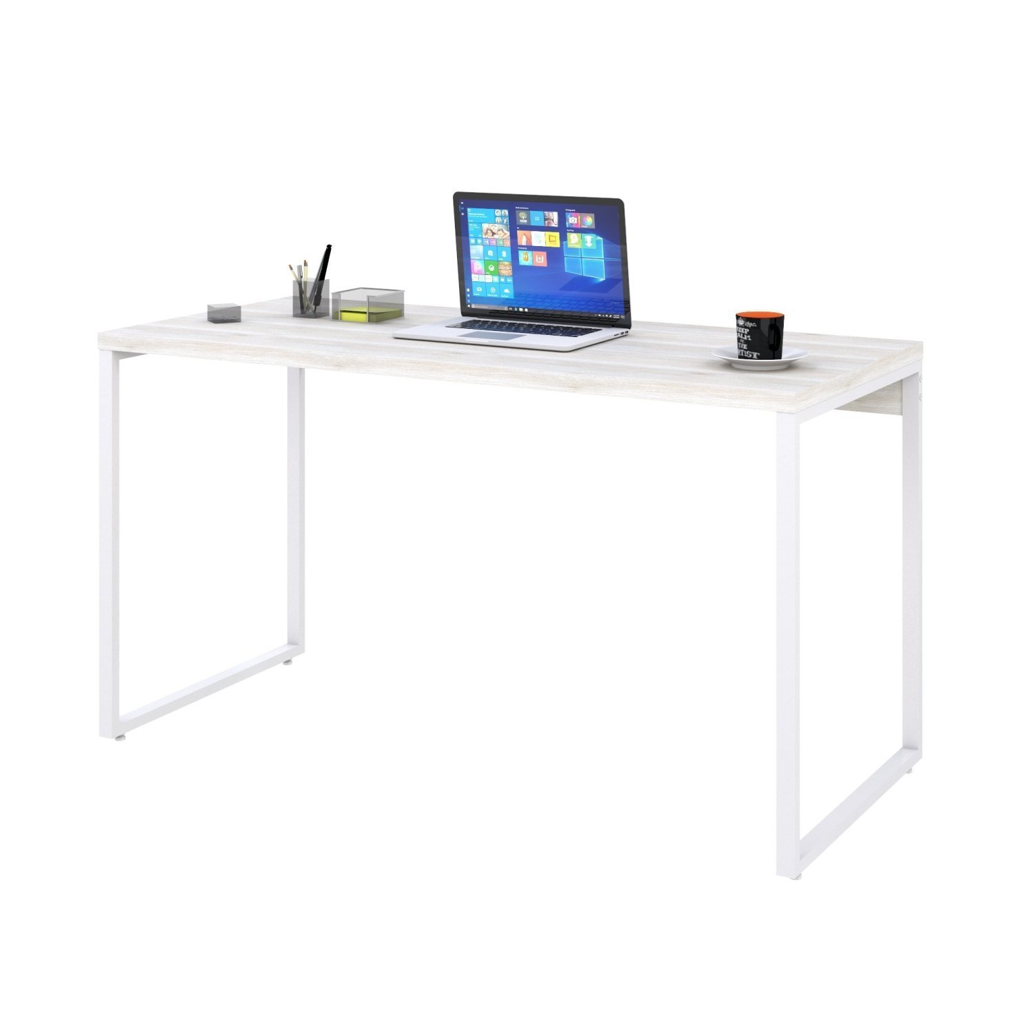 Mesa para Escritório Office Estilo Industrial 135cm Kuadra - 4