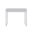 Ver imagem 6 de Escrivaninha Mesa Escritório Office Estilo Kuadra 90cm Industrial Branco Chess