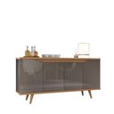 Ver imagem 2 de Buffet Aparador Pés Palito Cinza Perola Noce Grace Casa D