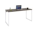 Ver imagem 4 de Escrivaninha Mesa Escritório Diretor Estilo Industrial 150cm Kuadra