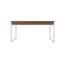 Ver imagem 6 de Escrivaninha Mesa Escritório Diretor Estilo Industrial 150cm Kuadra
