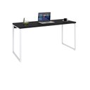 Ver imagem 4 de Escrivaninha Mesa Escritório Diretor Estilo Industrial 150cm Kuadra