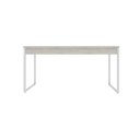 Ver imagem 6 de Escrivaninha Mesa Escritório Diretor Estilo Industrial 150cm Kuadra