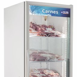 Refrigerador Expositor Vertical para Carnes Frilux 570 Litros Branco Porta de Vidro Aquecido 220v Rf - 2