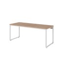 Ver imagem 2 de Escrivaninha Mesa Escritório Estilo Industrial Diretor 180cm Kuadra