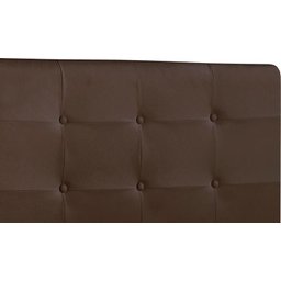 Cabeceira para Cama Box Luna Queen 1,60cm Veludo Marrom - Fdecor - 2