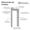 Ver imagem 3 de Porta-geladeira 83 Cm 1 Porta Basculante Branco Vik Madesa