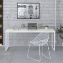 Ver imagem 1 de Escrivaninha Mesa Escritório Estilo Industrial Diretor 180cm Kuadra