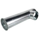 Ver imagem 3 de Joelho Fogão Lenha Galvanizada Zatti - 110mm