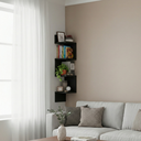 Ver imagem 4 de Prateleira de Canto Decorativa Estante Funcional para Organização