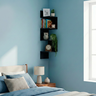 Prateleira de Canto Decorativa Estante Funcional para Organização - 11