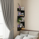 Ver imagem 5 de Prateleira de Canto Decorativa Estante Funcional para Organização