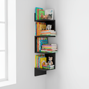 Ver imagem 2 de Prateleira de Canto Decorativa Estante Funcional para Organização