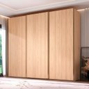 Ver imagem 1 de Guarda Roupa Veneto em Mdf 274,5x230cm 3 Portas 6 Gavetas Olmo 1000