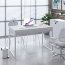 Ver imagem 7 de Escrivaninha Mesa Escritório 120Cm 2 Gavetas Kuadra