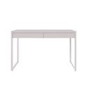 Ver imagem 2 de Escrivaninha Mesa Escritório 120Cm 2 Gavetas Kuadra