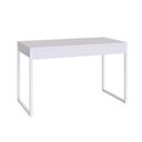 Ver imagem 6 de Escrivaninha Mesa Escritório Kuadra 2 Gavetas 120cm Industrial Branco Chess