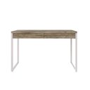 Ver imagem 6 de Escrivaninha Mesa Escritório 120Cm 2 Gavetas Kuadra