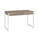 Ver imagem 2 de Escrivaninha Mesa Escritório 120Cm 2 Gavetas Kuadra