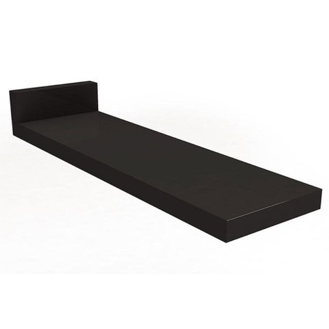 Tampo p/ Balcão Cozinha S508 15cm Polipropileno Preto - Kappesberg