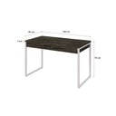 Ver imagem 3 de Escrivaninha Mesa Escritório 120Cm 2 Gavetas Kuadra