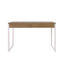 Ver imagem 2 de Escrivaninha Mesa Escritório 120Cm 2 Gavetas Kuadra