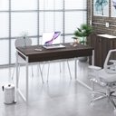 Ver imagem 7 de Escrivaninha Mesa Escritório 120Cm 2 Gavetas Kuadra