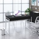 Ver imagem 7 de Escrivaninha Mesa Escritório 120Cm 2 Gavetas Kuadra