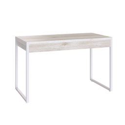 Escrivaninha Mesa Escritório 120Cm 2 Gavetas Kuadra - 6 Escrivaninha Mesa Escritório 120Cm 2 Gavetas Kuadra - 6