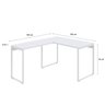 Escrivaninha Mesa Escritório em L Estilo Industrial 120x150cm Kuadra - 3