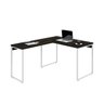Escrivaninha Mesa Escritório em L Estilo Industrial 120x150cm Kuadra - 4