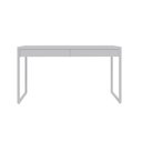 Ver imagem 2 de Escrivaninha Mesa Escritório 135cm 2 Gavetas Kuadra