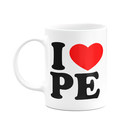 Ver imagem 1 de Caneca I Love Pe - Pernambuco - 325ml - Branca