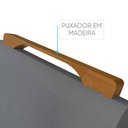 Ver imagem 7 de Conjunto Sala de Jantar 6 Lugares Mesa Lisy Madeira Maciça e 6 Cadeiras Safira Móveis Mundial