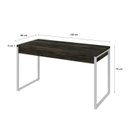 Ver imagem 3 de Escrivaninha Mesa Escritório 135cm 2 Gavetas Kuadra