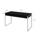 Ver imagem 3 de Escrivaninha Mesa Escritório 135cm 2 Gavetas Kuadra