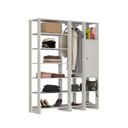 Ver imagem 1 de Closet Multi Yes com Cabideiro Porta e 12 Prateleiras Nova Mobile