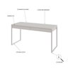 Escrivaninha Mesa Escritório 150Cm 2 Gavetas Kuadra - 5