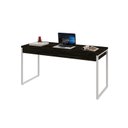 Ver imagem 4 de Escrivaninha Mesa Escritório 150Cm 2 Gavetas Kuadra