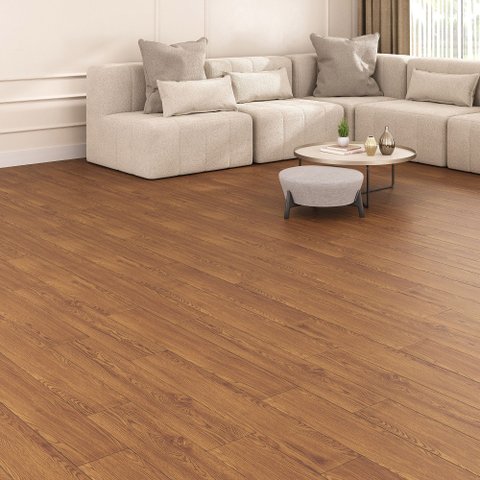 Piso Vinílico Autocolante Amadeirado Régua M² Angelim Tubrax