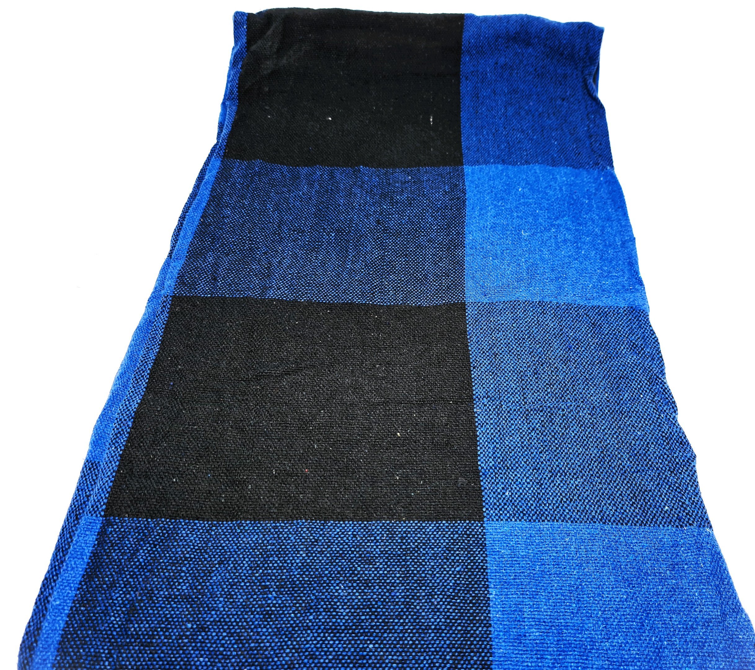 Rede de Descanso Balanço Azul Royal com Preto 1.40 X 3.60 M - 2