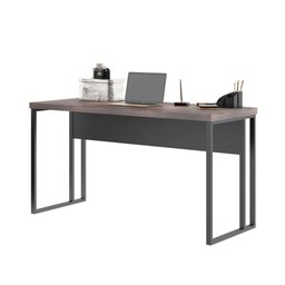 Gaveteiro com Prateleira e Mesa Morumbi Freijo Preto - 5 Gaveteiro com Prateleira e Mesa Morumbi Freijo Preto - 5