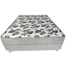 Cama Box Casal Suede Cinza + Colchão Casal Suede Cinza Espuma 138x188x55 - 2