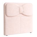 Ver imagem 5 de Cabeceira de Cama Box Estofada 90 Cm Solteiro Decoração Laço Boucle
